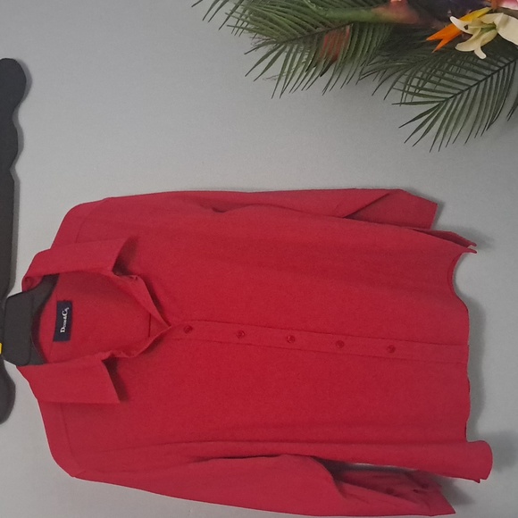 Denim & Co Suede Shaket (Shirt/Jacket) PTP:24" Length:29" - Picture 2 of 5